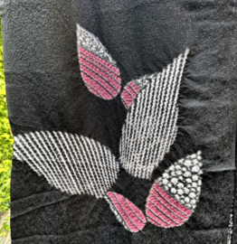 Zijden Kimono " Flying Butterflies "