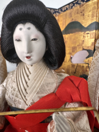 3 Hofdames van het keizerlijk paar ,Taïsho periode 1920 Japan