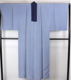 Heren kimono handgemaakt van soepele taftzijde, "Mount Fuji"