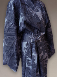 Heren kimono, katoen " Big Wave"
