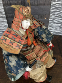 Antieke samuraï pop uit de EDO-Periode
