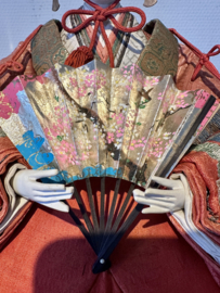 Zeer zeldzame Antieke Ningyo pop Keizerin van Japan uit de EDO-periode ± 1880