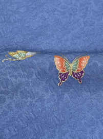 KImono " small Butterflies in Blue"
