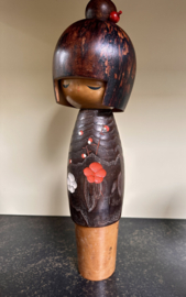 Set grote Gelukspoppen ( Kokeshi's)