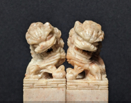 2 Antieke stempels Shoushan steen