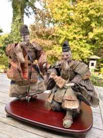 2  Zeldzame Antieke poppen EDO-periode ± 1800