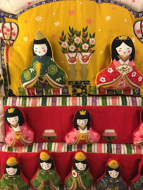 Unieke "Hina Matsuri Festival"  Wanddecoratie/kussen