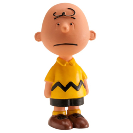 Snoopy taart topper Charlie Brown 5,5 cm.