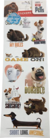 The Secret Life of Pets stickervel 40 x15 cm.