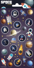 Space stickers