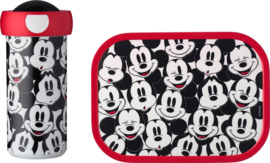 Disney Mickey Mouse Mepal lunchset (lunchbox + schoolbeker)