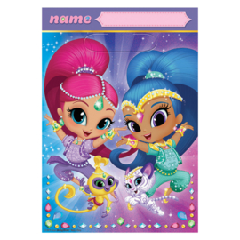 Shimmer and Shine traktatiezakjes 8 st.