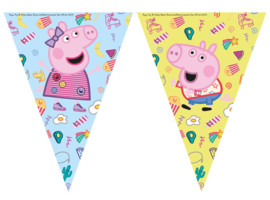 Peppa Pig vlaggenlijn Messy Play 2,3 mtr.