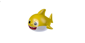 Baby Shark taart topper Baby Shark 6,3 cm.