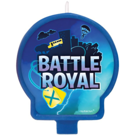 Battle Royal taart kaars H 7 x B 6,6 cm.