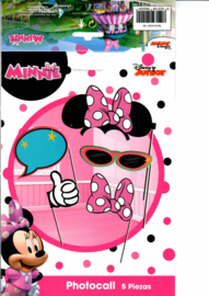 Disney Minnie Mouse photo prop 5-delig