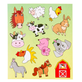Boerderij dieren stickers