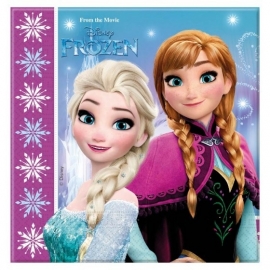 Disney Frozen Northern Lights servetten 33 x 33 cm. 20 st.