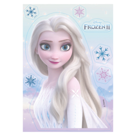 Disney Frozen Elsa ouwel taart decoratie 14,8 x 21 cm.