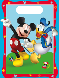 Disney Mickey Mouse traktatiezakjes Rock The House 6 st.