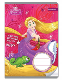 Disney Princess Rapunzel lijntjes schrift A5