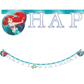 Disney Ariel happy birthday slinger Curious 2 mtr.