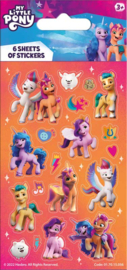 My Little Pony uitdeel stickervel 6 st.