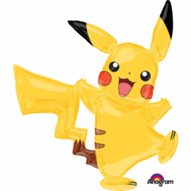 Pokémon Pikachu airwalker ballon 132 x 139 cm.