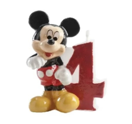 Disney Mickey Mouse Clubhouse 4e verjaardag taart kaars