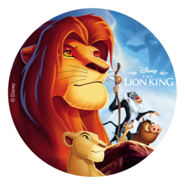 Disney The Lion King frosting taart decoratie ø 20 cm.