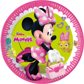 Disney Minnie Mouse bordjes Happy Helpers FSC ø 23 cm. 8 st.