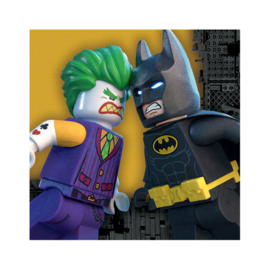 Lego Batman servetten 33 x 33 cm. 20 st.