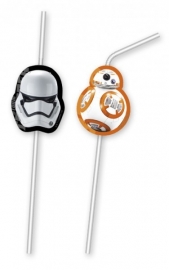 Star Wars The Force Awakens rietjes 6 st.