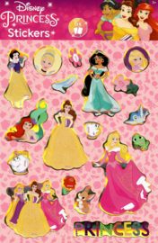 Disney Princess stickers 6 vel