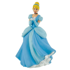 Disney Princess Assepoester met muiltje taart topper decoratie 10,4 cm.