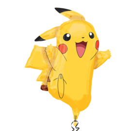 Pokémon Pikachu folieballon XL 62 x 78 cm.