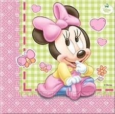 Disney Baby Minnie Mouse servetten 20 st.