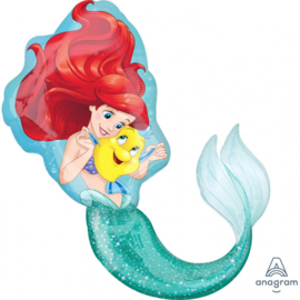 Disney Princess Ariel folieballon XL 71 x 86 cm.