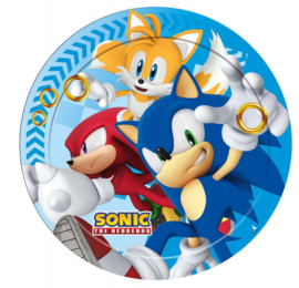 Sonic the Hedgehog taart decoratie