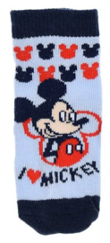 Disney Baby Mickey Mouse sokken licht blauw 0-6 maanden