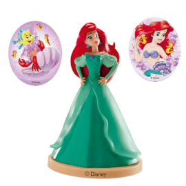 Disney Princess Ariel taart decoratie set
