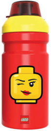 Lego drinkfles Iconic Girl 390 ml.