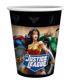Justice League bekertjes 250 ml. 10 st.