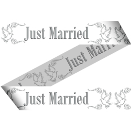 Just Married afzetlint 15 mtr.