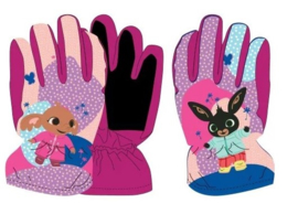 Bing en Sula ski handschoenen fuchsia 7-8 jaar