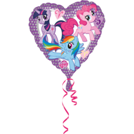 My Little Pony folieballon hart 43 cm.