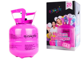 Heliumvulling 20 ballonnen