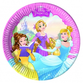 Disney Princess Dreaming gebakbordjes ø 19,5 cm. 8 st.