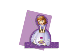 Disney Sofia the First Mystic Isles uitnodigingen 4 st.