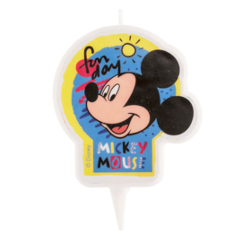 Disney Mickey Mouse Fun Day verjaardag taart kaars 7 cm.